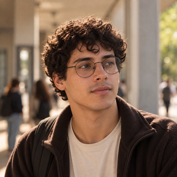 Retrato de estudante
