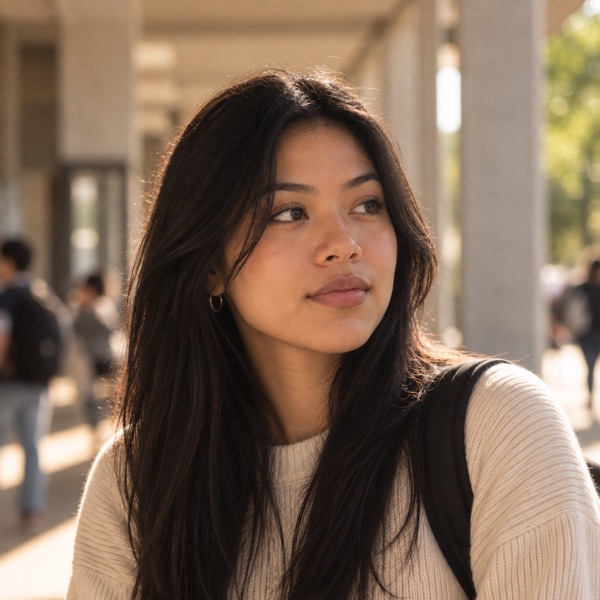 Retrato de estudante